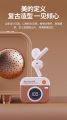 Q86 Heartless Retro Camera Wireless Bluetooth Earbuds – Bluetooth 5.4 Semi In-Ear Earphones with Noise Reduction.