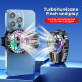 BlueWow Cell Phone Cooler Portable Mobile Phone Radiator Phone Cooling Fan Dissipate Heat Cooling Phone Temperature For Gaming.