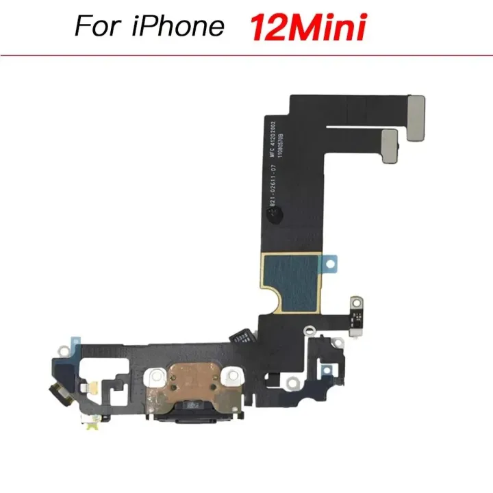 Charging%20Port%20Replacement%20for%20IPhone%2012%20Mini%20Pro%20Max%20USB%20Dock%20Connector%20Flex%20Cable%20with%20Microphone%20Replacement%20-%20Image%204