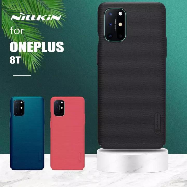 Nillkin Hard Pc Case For Oneplus 8T Phone Cases Luxury Frosted Pc Hard Protection Back Cover - Phone Back Cover