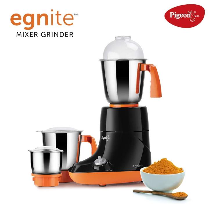 Pigeon%20Egnite%20750-Watt%20Mixer%20Grinder%20with%203%20Stainless%20Steel%20Jars%2012204%20-%20Image%202