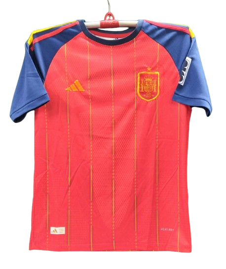 Spain%202026%20FIFA%20World%20Cup%20Home%20Jersey%20%E2%80%93%20Player%20Edition%20Half%20Sleeve%20Football%20Shirt%20%7C%20Premium%20National%20Team%20Fan%20Kit%20-%20Image%202