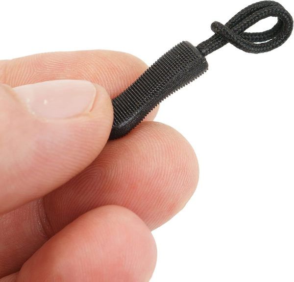 Kare & Kind 30 Tiretti Per Cerniera – Cordino In Nylon Con Linguetta In Plastica, Sostituti Per Cerniere Rotte, Per Abiti, Borse, Zaini (Nero) - 3