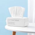 【Best-Selling】 100Pcs Comfortable Soft Disposable Towel Thickened Wet and Dry Cotton Tissue Facial Tissue Skin-Friendly Cleanning Towel Travel.