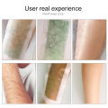 40pcs=20sheets Professional Summer Blue Hair Removal Double Sided Cold Wax Strips Paper For Leg Body Face Epilator Set.