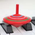 Wooden Colorful Fidget Spinner Toys Novelty Spinning Top Kids Wood Gyro Toys For Kids Adults Stress Relief Toys Children Gift.
