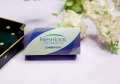 Freshlook Honey contact lens. 