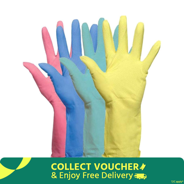Half Hand Garden/Kitchen Gloves - 2 pcs