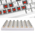 Mechanical Keyboard Shaft, Keyboard Switch Easy To Install Use for Mechanical Keyboard. 