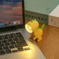 LED Night Light Mini Folding Desk Lamp Cute Pet Lights Dog Deer Dinosaur Flower Portable Night Light Student Living Room Decor. 