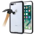 Apple iPhone 7 Plus / Apple iPhone 8 Plus - 360 Degree Magnetic Adsorption Case Metal Frame Tempered Glass Back with Built-in Magnet Cover. 