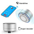 A10 Wireless Intelligent Bluetooth Audio Mini Stylish Cylindrical Aluminum Alloy Speaker Handsfree Subwoofer Stereo Speaker. 