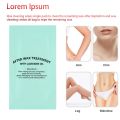 1PC before/after Wax Removal Wipe Wrapped Wet Tissue Wax Oil Cleaning Hair Removal Tools For Women.