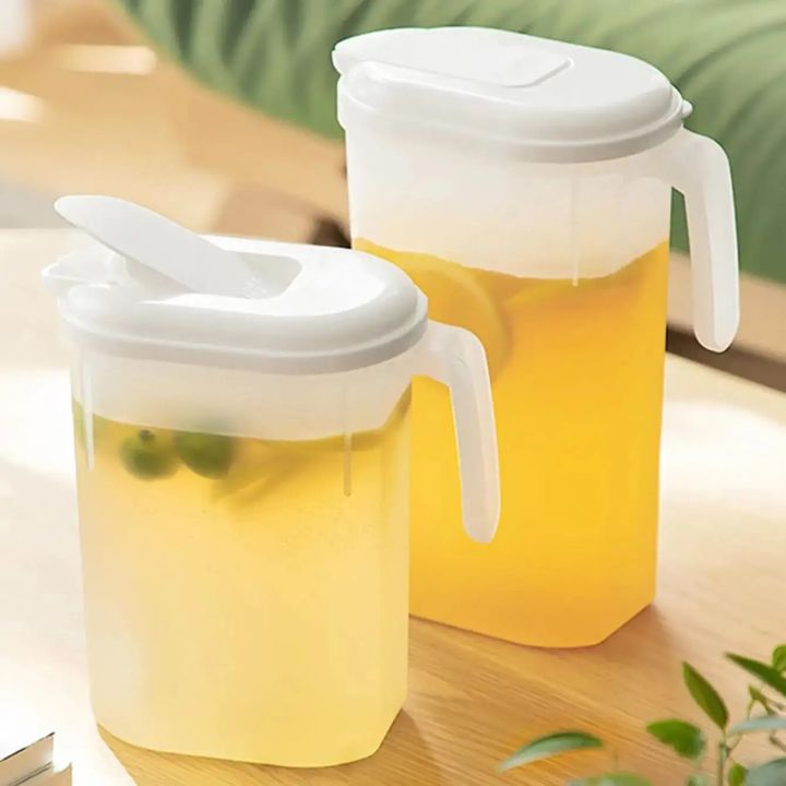 Water Bottle Household Cool White Water Cup Tie Pot Anti Drop Large Capacity Refrigerator Cool Water Bottle
