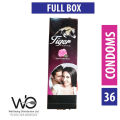 Tiger Dotted Condoms Rose Flavour Full Box-36pcs. 