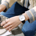 Niche design art creative temperament watch schoolgirl japanese minimalist milk tea milk sugar cubes ins fashion watch. 