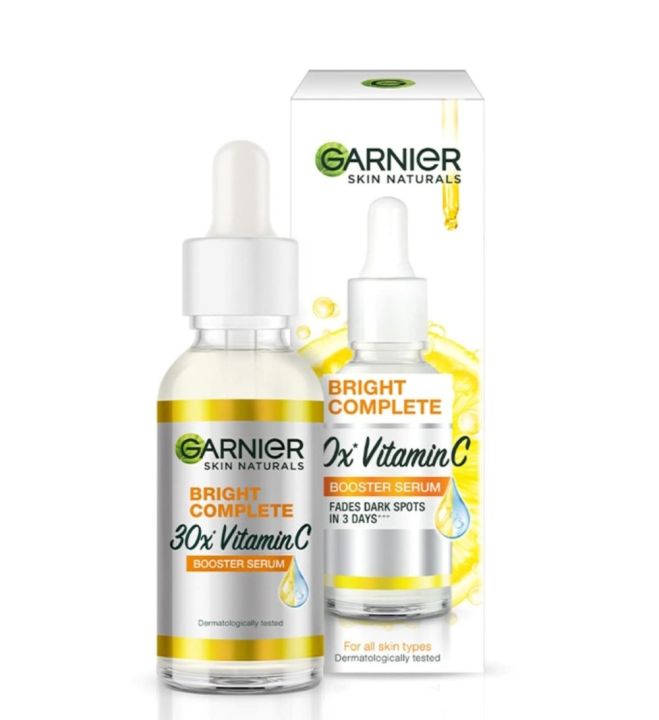 Garnier Bright Complete Vitamin C Serum 15ml - Face Serum