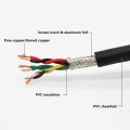 Twisted-pair Shielded Cable 2 4 6 8 10 12core 20 22 18 26 24awg 5 M Pvc Pure Copper Core Communication Signal Soft Control Cable. 