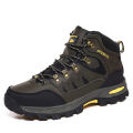 【selevn roind】 Unisex High-top Leather Autumn Hiking Shoes Women Outdoor High Quality Trekking Casual Sneakers Men Non-slip Sport Walking Boots. 