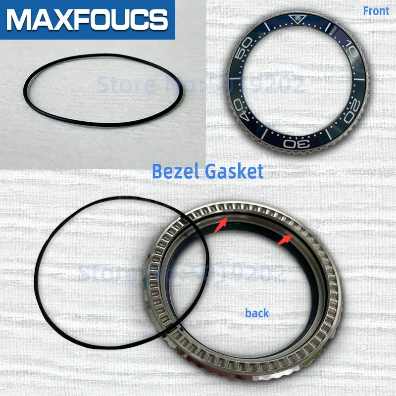 Gasket for skx007 skx009 front crystal gasket and Bezel Gasket