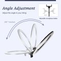 18 Inch UltraThin Ring Light LED Selfie Video Lamp With Tripod Stand Phone Clip For YouTube Live Light Photo Photography Studio. 