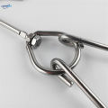 Stainless Steel Hanging Meat Hooks -Butcher, Farmer,Chef Meat Hook 0.54x26cm.