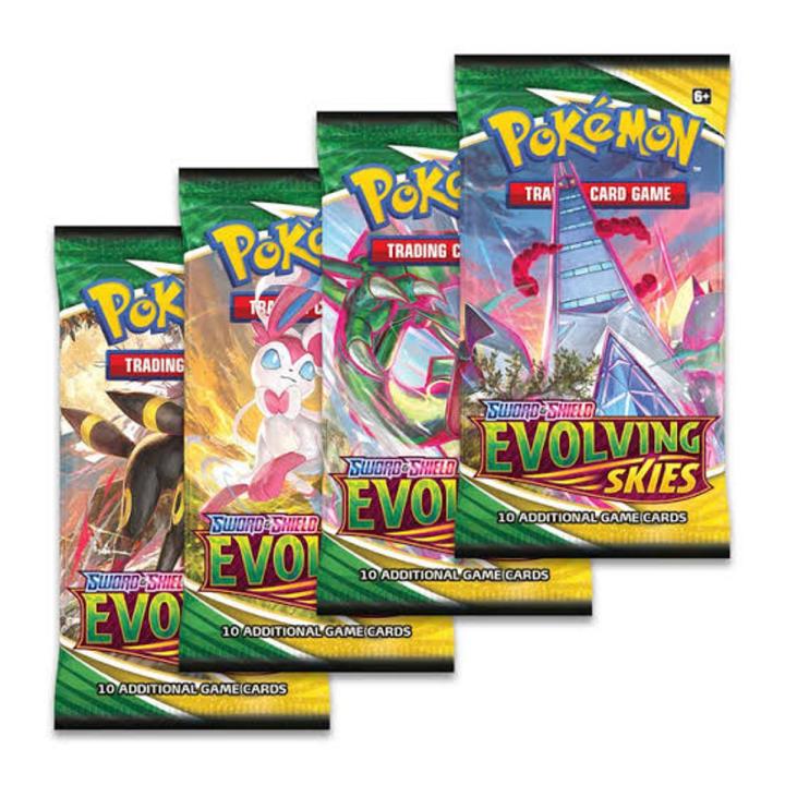 Sword & Shield Series Pokemon Card Revolving Skies - 40 Piece (4 pack)