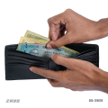 Zays Handcrafted Real Pati Degine Premium Leather Bifold Wallet for Men And Women | Super Slim Durable Stylish Short Wallet | Best Quality in Bangladesh. 