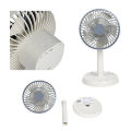 JYSUPER JY-2218 Rechargeable Table Fan Portable Mini Moving Fan Adjustable Fan DC Table Fan. 