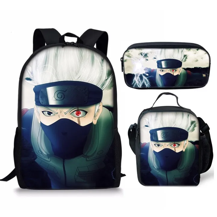 Bandai%20Naruto%20School%20Bag%20Printed%20Lunch%20Bag%20Pencil%20Case%20Backpack%20Three-piece%20Set%20Gifts%20Backpack%20Lightening%20Zipper%20Shoulders%20-%20Image%205