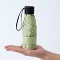 Ultralight Mini Pocket Women's Small Windproof Folding Umbrella Travel Compact Rain Men's Umbrella Sunscreen Umbrella Outdoor Um.