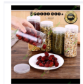 Premium Plastic Jar For Masala Storages 1000ml ( 12pcs). 