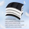 White Duck Down Jacket Men Winter Men's Coat Windproof Removable Cap Parkas Solid Color Outdoor Casual Hooded Overcoat Clothes.