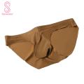 Male Panties Seamless Ice Silk Mid-Waist Male Underwear.