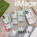 Fashion personality brand GUGCI Logo creative case for iPhone 16 Pro Max 15 Pro 14 13 12 11XS max soft cover. 