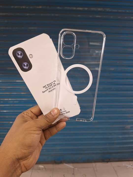 FOR%20TECNO%20SPARK%20GO%202%20/%20SMART%2010%20%20Anti%20Yellow%20Magsafe%20Unique%20Case%20For%20TECNO%20SPARK%20GO%202%20/%20SMART%2010%20Clear%20Hard%20Transparent%20Phone%20Back%20Cover%20case%20-%20Image%203