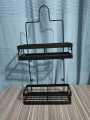 Durable Bathroom Shower Stand Metal Wall Mounted Shower Storage Rack Washroom. 