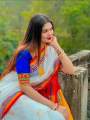 Fashionable Tangail Tat Afsan Print Saree for Women. 
