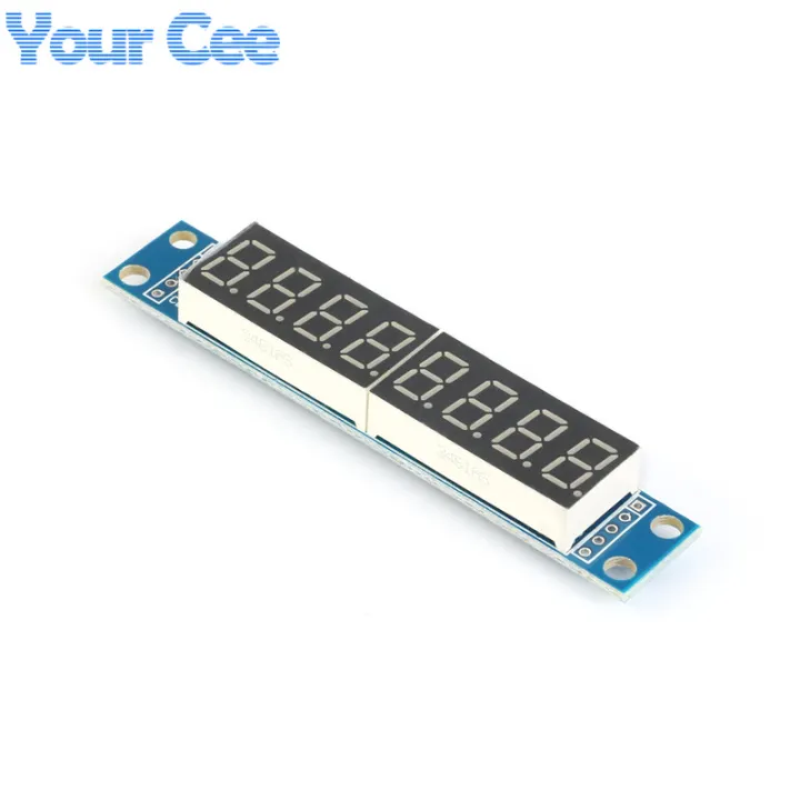 MAX7219%208%20Digit%20Led%20Digital%20Tube%20Display%20Control%20Module%20For%20Arduino%203.3V%205V%20Microcontroller%20Serial%20Driver%207%20Segment%20-%20Image%202