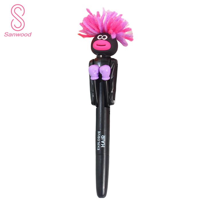 Creative Stationery Item Interactive Boxing Pen Smooth Writing Fun Decompression Pen for Home School English Title for Ballpoint Pen