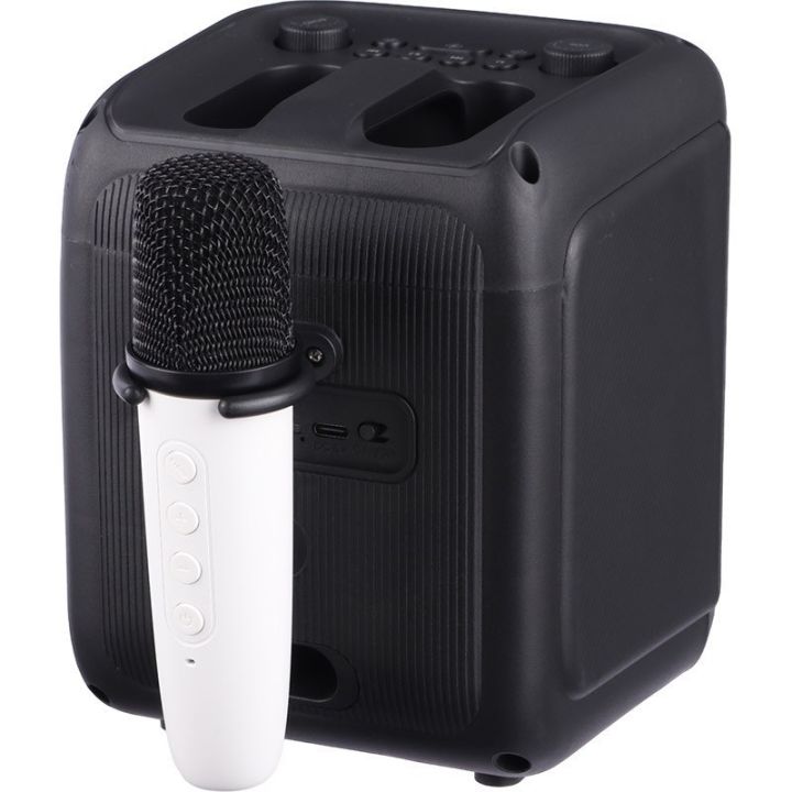 GREATNICE%20GTS-1886%20Bluetooth,%20USB,%20SD%20Card%20&%20FM%20Radio%20Supported%20Colorful%20Karaoke%20Sound%20System%20Speaker%20With%20Mic%20-%20Image%205