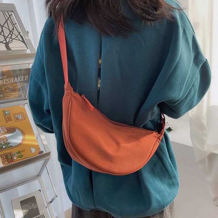 Korean%20Canvas%20Sling%20Bag%20Women%20Mini%20Dumpling%20Bag%20Casual%20Shoulder%20Crossbody%20Bag%20-%20Image%203