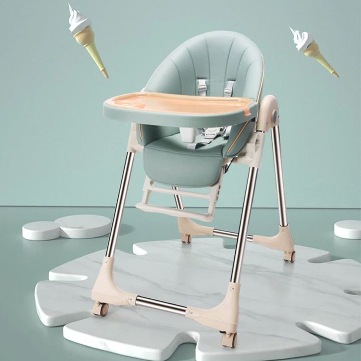 Baby%20High%20Chair%20Baby%20Plastic%20Dining%20Table%20High%20Chair%20Baby%20Feeding%20Chair%20With%20Wheel%20-%20Image%202