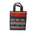 Fabric Lunch bag for every body-Black/ whith.