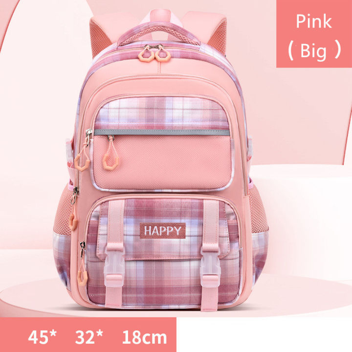 purple%20school%20bags%20for%20kids%20plaid%20book%20bag%20pink%20waterproof%20School%20backpacks%20for%20girls%20large%20capacity%20backpack%20with%20many%20pockets%20-%20Image%207