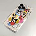 Cartoon mouse suitable for Apple 15promax mobile phone case 14 Huawei vivo Xiaomi oppo glory. 