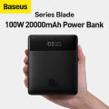 Baseus World's Best Laptop Power Bank, Red Dot Awarded 100W Blade USB C Portable , Flight Safe Super Fast Charging 20000mAh Slim Battery Pack. 