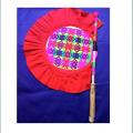 Hand Made fan (হাত পাখা). 