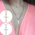 Cross Pendant Necklace  - Crystal Cross Pendant Necklace - Jewelry for Men / Women. 
