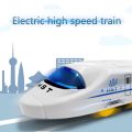 Realistic Train Toy CRH Learning Crawl Toy Electric High-Speed Train Model for Baby Sensor Toys Gift. 
